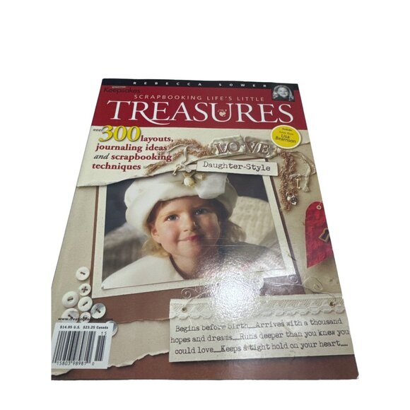 Creating Keepsakes Scrapbooking Life's Little Treasures Page Design Idea Book - Picture 1 of 5